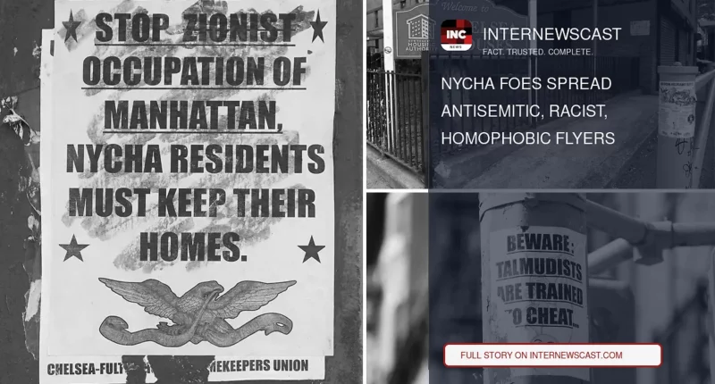 NYCHA Foes Spread Antisemitic, Racist, Homophobic Flyers - Internewscast Journal