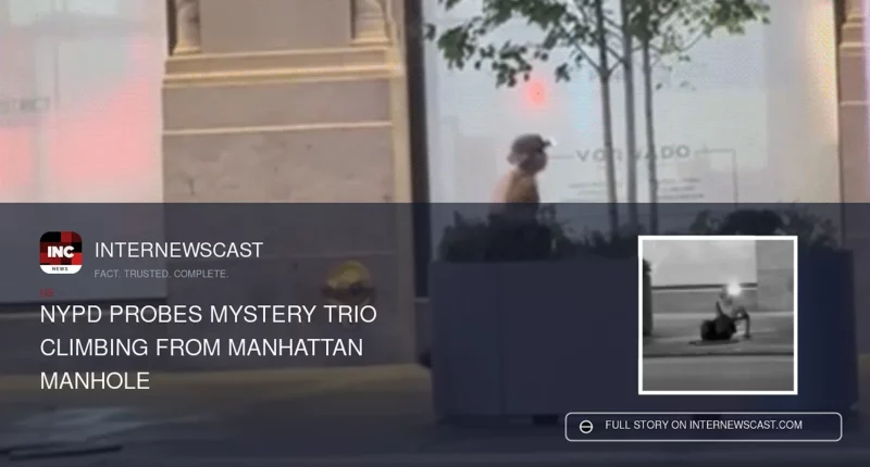 NYPD Probes Mystery Trio Climbing From Manhattan Manhole - Internewscast Journal