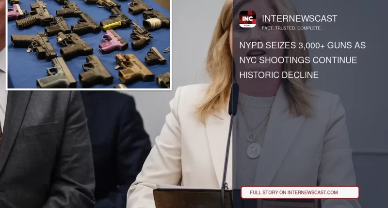 NYPD Seizes 3,000+ Guns as NYC Shootings Continue Historic Decline - Internewscast Journal