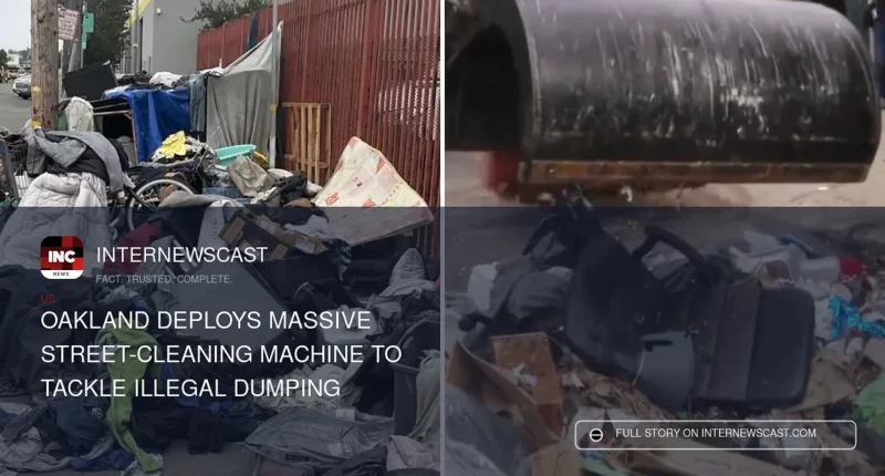 Oakland Deploys Massive Street-Cleaning Machine to Tackle Illegal Dumping - Internewscast Journal