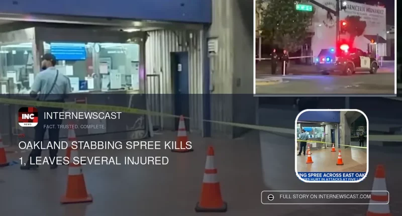Oakland Stabbing Spree Kills 1, Leaves Several Injured - Internewscast Journal