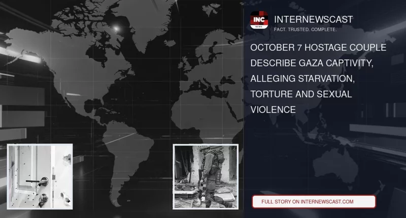 October 7 Hostage Couple Describe Gaza Captivity, Alleging Starvation, Torture and Sexual Violence - Internewscast Journal
