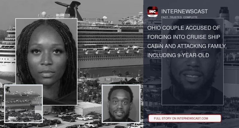 Ohio Couple Accused of Forcing Into Cruise Ship Cabin and Attacking Family, Including 9-Year-Old - Internewscast Journal