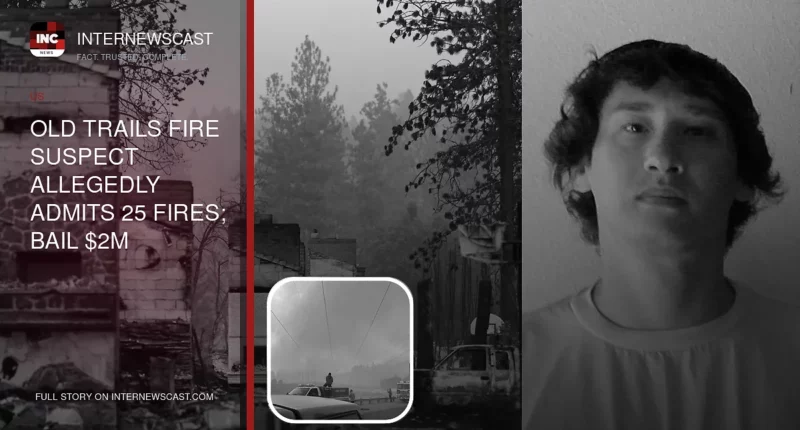 Old Trails Fire Suspect Allegedly Admits 25 Fires; Bail $2M - Internewscast Journal