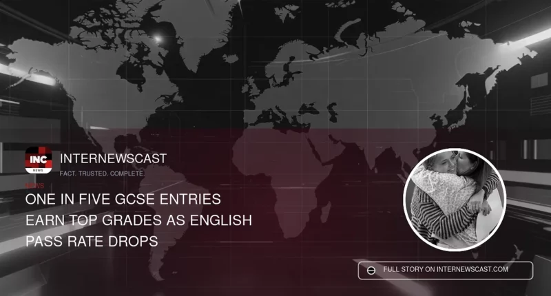 One in Five GCSE Entries Earn Top Grades as English Pass Rate Drops - Internewscast Journal