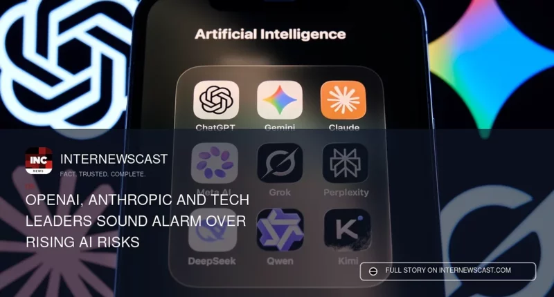 OpenAI, Anthropic and Tech Leaders Sound Alarm Over Rising AI Risks - Internewscast Journal