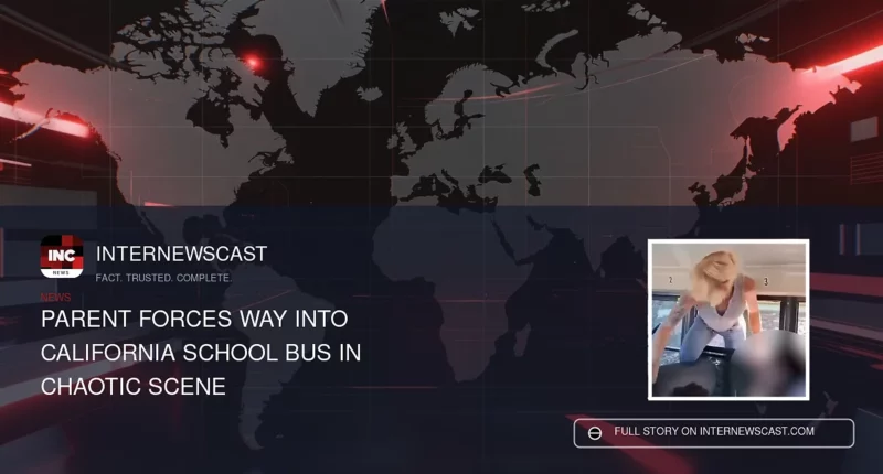 Parent Forces Way Into California School Bus in Chaotic Scene - Internewscast Journal