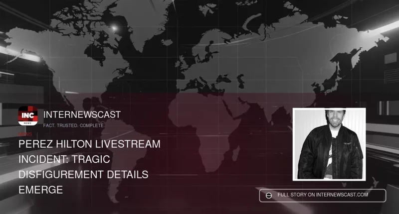 Perez Hilton Livestream Incident: Tragic Disfigurement Details Emerge - Internewscast Journal