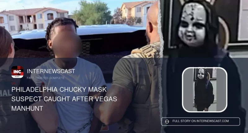 Philadelphia Chucky Mask Suspect Caught After Vegas Manhunt - Internewscast Journal