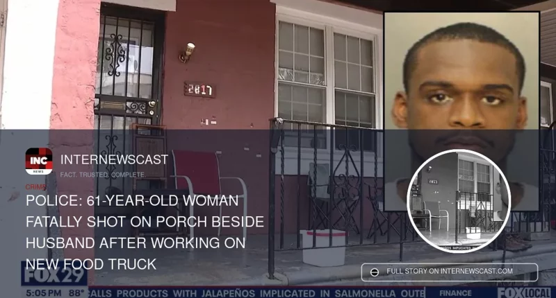 Police: 61-Year-Old Woman Fatally Shot on Porch Beside Husband After Working on New Food Truck - Internewscast Journal
