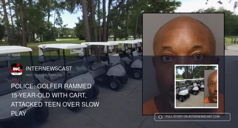 Police: Golfer Rammed 15-Year-Old With Cart, Attacked Teen Over Slow Play - Internewscast Journal