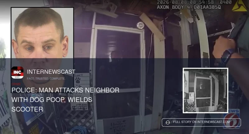 Police: Man Attacks Neighbor With Dog Poop, Wields Scooter - Internewscast Journal