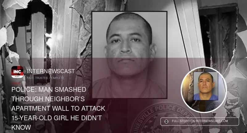 Police: Man Smashed Through Neighbor’s Apartment Wall to Attack 15-Year-Old Girl He Didn’t Know - Internewscast Journal
