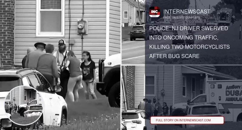 Police: NJ Driver Swerved Into Oncoming Traffic, Killing Two Motorcyclists After Bug Scare - Internewscast Journal