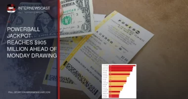 Powerball Jackpot Reaches $905 Million Ahead of Monday Drawing After Months Without Winner - Internewscast Journal