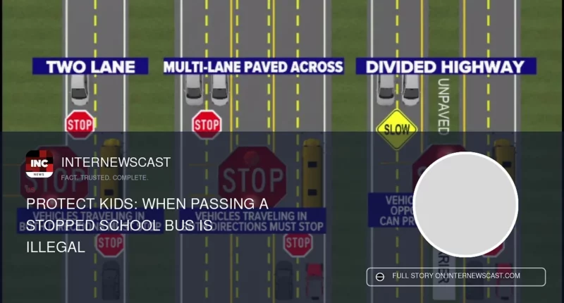 Protect Kids: When Passing a Stopped School Bus Is Illegal - Internewscast Journal
