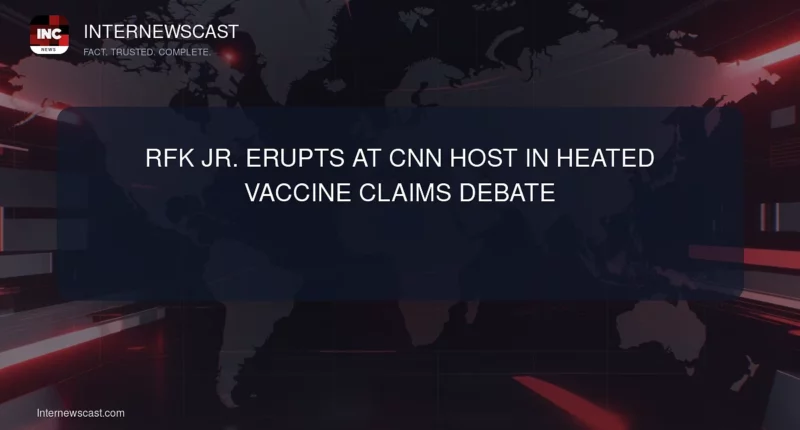 RFK Jr. Erupts at CNN Host in Heated Vaccine Claims Debate - Internewscast Journal
