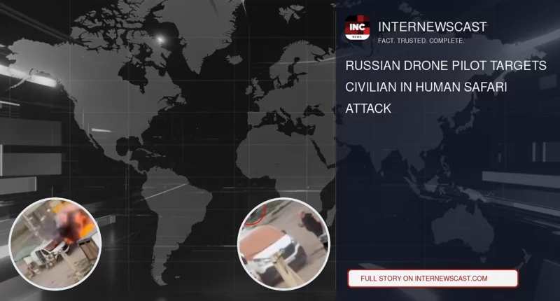 Russian Drone Pilot Targets Civilian in Human Safari Attack - Internewscast Journal