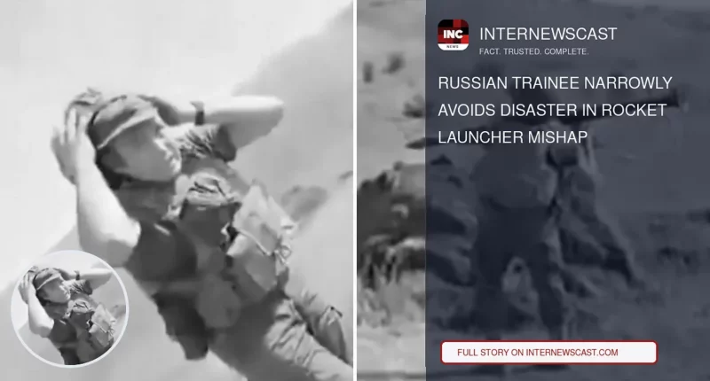 Russian Trainee Narrowly Avoids Disaster in Rocket Launcher Mishap - Internewscast Journal