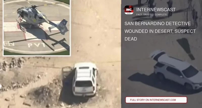 San Bernardino Detective Wounded in Desert, Suspect Dead - Internewscast Journal