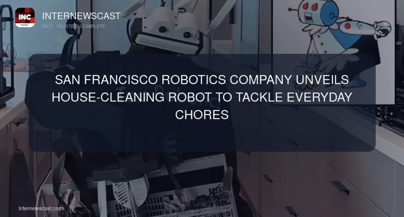 San Francisco Robotics Company Unveils House-Cleaning Robot to Tackle Everyday Chores - Internewscast Journal