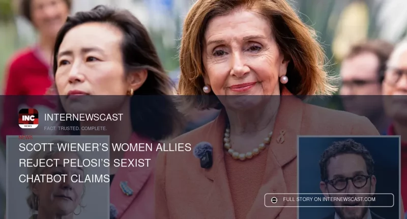 Scott Wiener’s Women Allies Reject Pelosi’s Sexist Chatbot Claims - Internewscast Journal