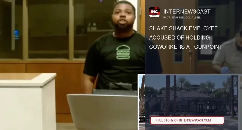 Shake Shack Employee Accused of Holding Coworkers at Gunpoint - Internewscast Journal