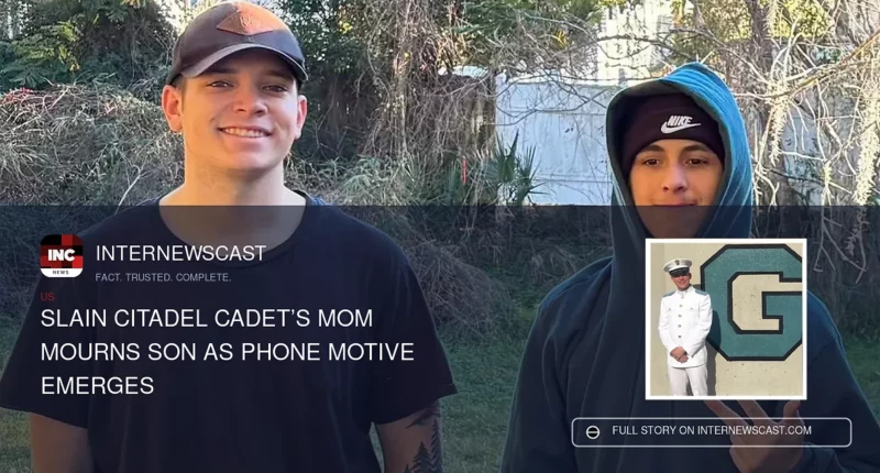 Slain Citadel Cadet’s Mom Mourns Son as Phone Motive Emerges - Internewscast Journal