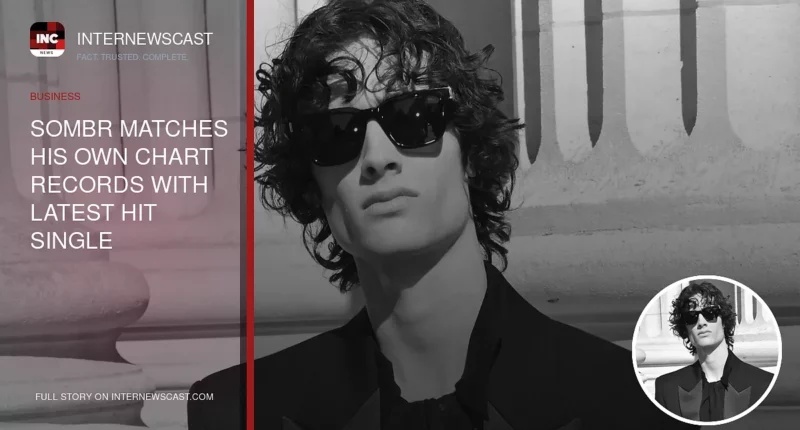 Sombr Matches His Own Chart Records With Latest Hit Single - Internewscast Journal