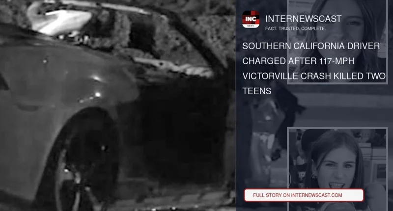 Southern California Driver Charged After 117-MPH Victorville Crash Killed Two Teens - Internewscast Journal