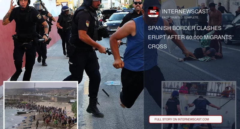 Spanish Border Clashes Erupt After 60,000 Migrants Cross - Internewscast Journal