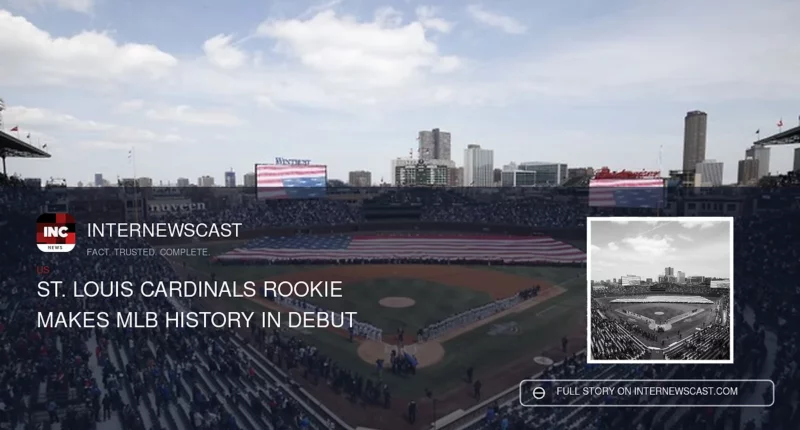 St. Louis Cardinals Rookie Makes MLB History in Debut - Internewscast Journal