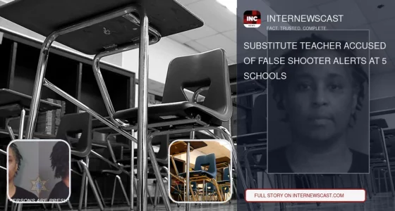 Substitute Teacher Accused of False Shooter Alerts at 5 Schools - Internewscast Journal