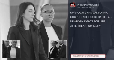 Surrogate and California Couple Face Court Battle as Newborn Fights for Life After Heart Surgery - Internewscast Journal