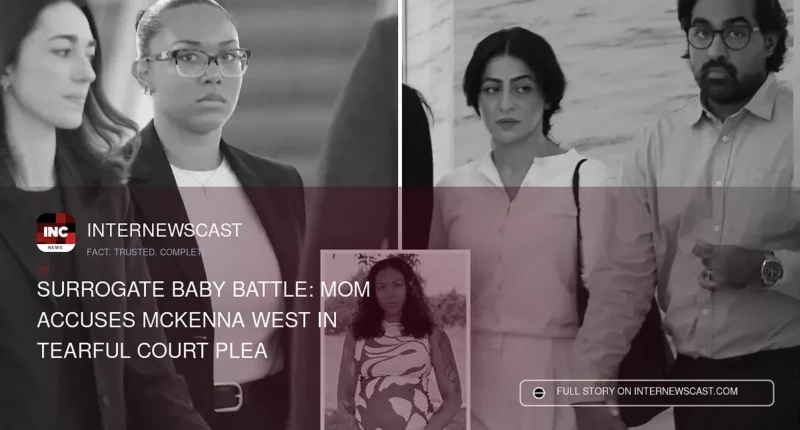 Surrogate Baby Battle: Mom Accuses McKenna West in Tearful Court Plea - Internewscast Journal