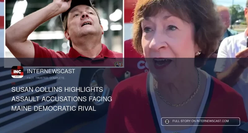 Susan Collins Highlights Assault Accusations Facing Maine Democratic Rival - Internewscast Journal