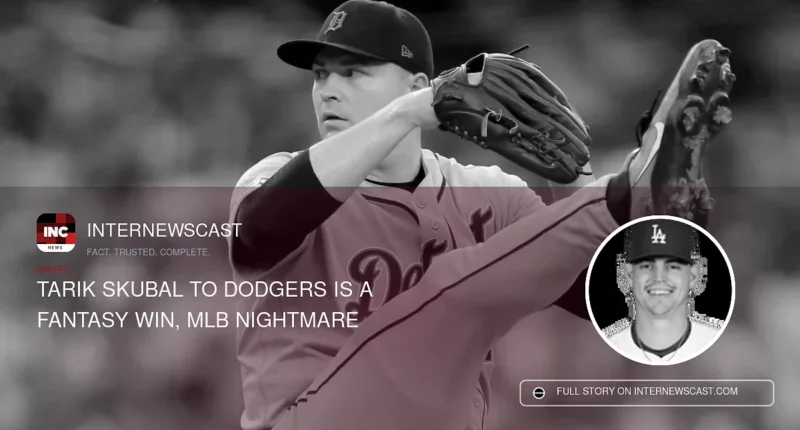 Tarik Skubal to Dodgers Is a Fantasy Win, MLB Nightmare - Internewscast Journal