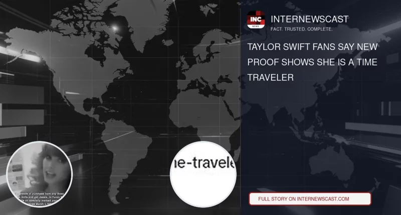 Taylor Swift Fans Say New Proof Shows She Is a Time Traveler - Internewscast Journal