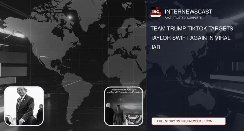 Team Trump TikTok Targets Taylor Swift Again in Viral Jab - Internewscast Journal