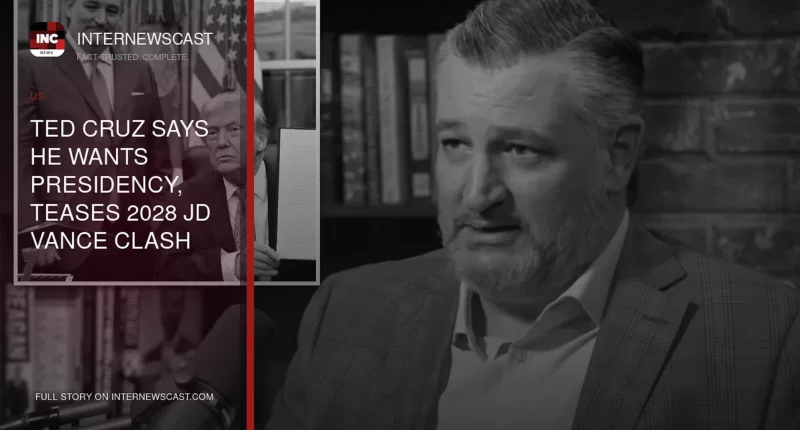 Ted Cruz Says He Wants Presidency, Teases 2028 JD Vance Clash - Internewscast Journal