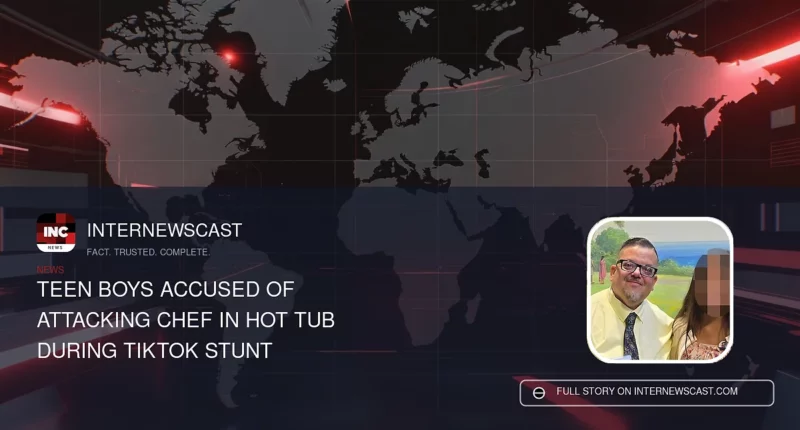 Teen Boys Accused of Attacking Chef in Hot Tub During TikTok Stunt - Internewscast Journal