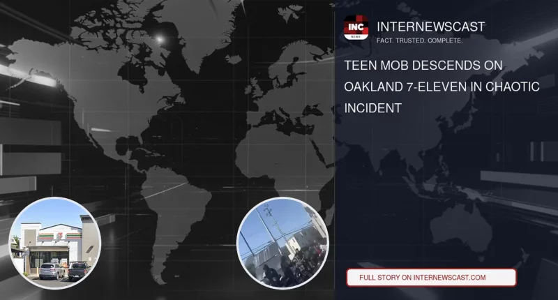 Teen Mob Descends on Oakland 7-Eleven in Chaotic Incident - Internewscast Journal