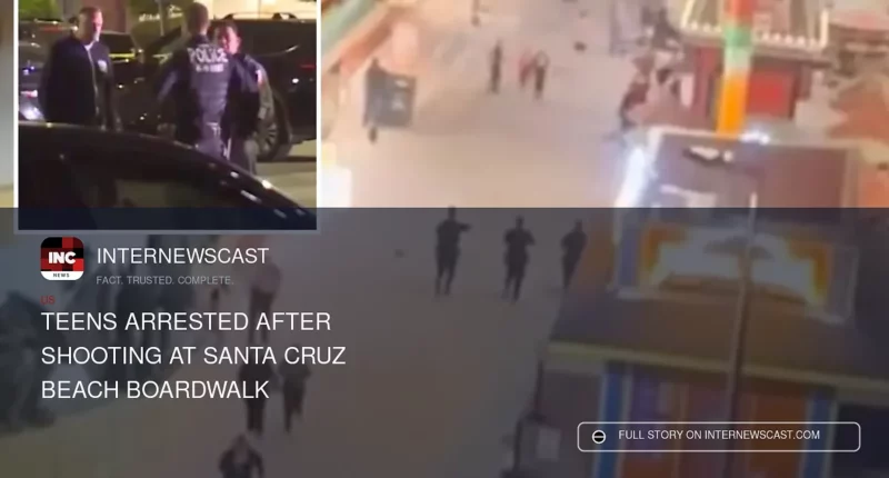 Teens Arrested After Shooting at Santa Cruz Beach Boardwalk - Internewscast Journal