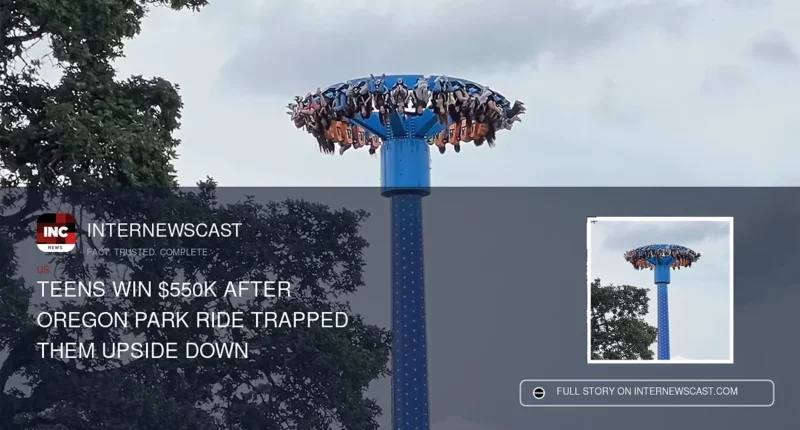Teens Win $550K After Oregon Park Ride Trapped Them Upside Down - Internewscast Journal