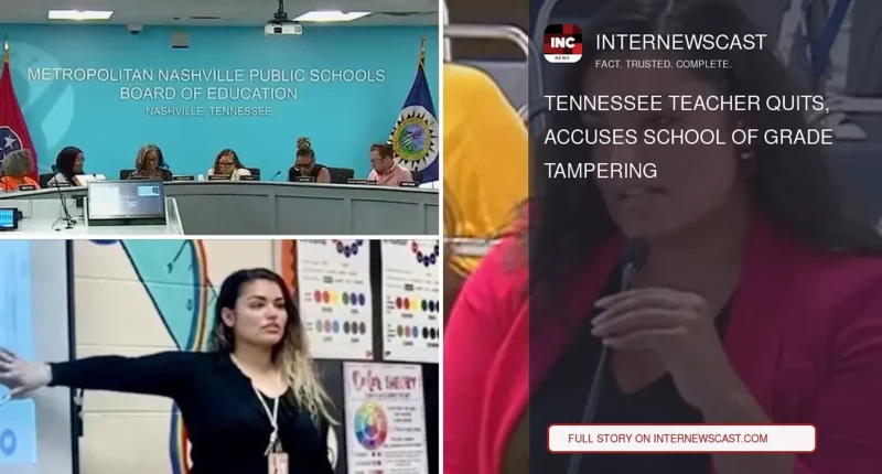 Tennessee Teacher Quits, Accuses School of Grade Tampering - Internewscast Journal