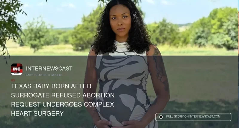 Texas Baby Born After Surrogate Refused Abortion Request Undergoes Complex Heart Surgery - Internewscast Journal