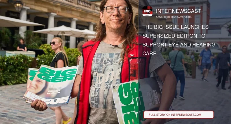 The Big Issue Launches Supersized Edition to Support Eye and Hearing Care - Internewscast Journal