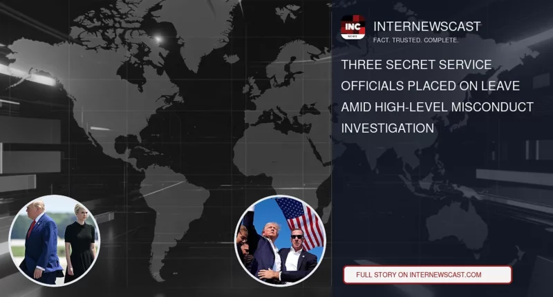 Three Secret Service Officials Placed on Leave Amid High-Level Misconduct Investigation - Internewscast Journal
