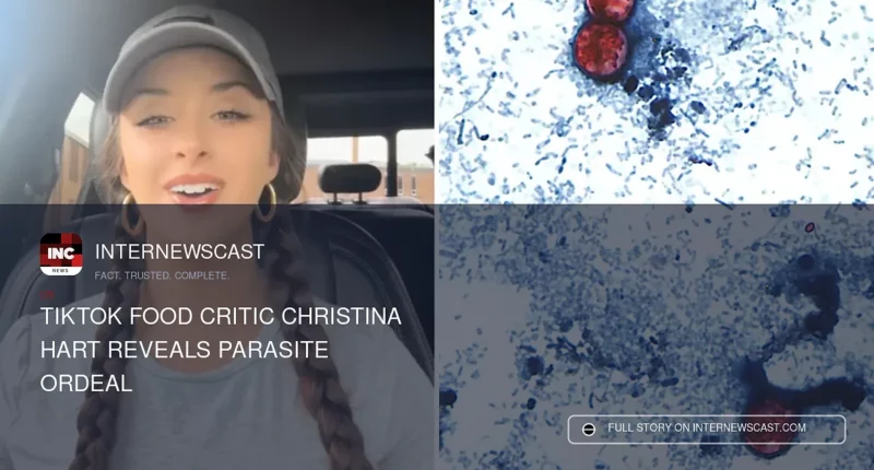 TikTok Food Critic Christina Hart Reveals Parasite Ordeal - Internewscast Journal