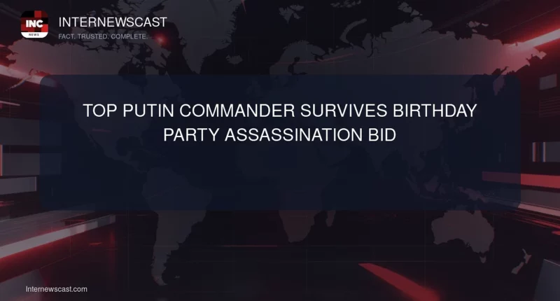 Top Putin Commander Survives Birthday Party Assassination Bid - Internewscast Journal